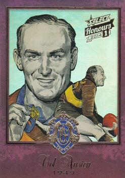 2014 Select AFL Honours Series 1 - Brownlow Sketches #BSK9 Col Austen Front